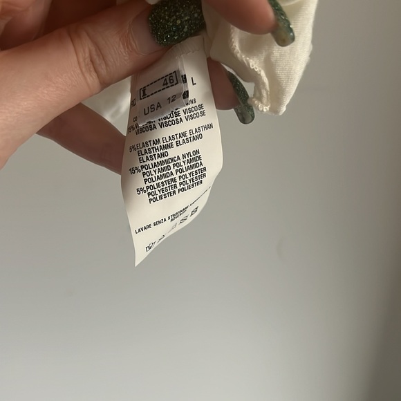 Robert Scarpa button down lace blouse - Picture 4 of 7